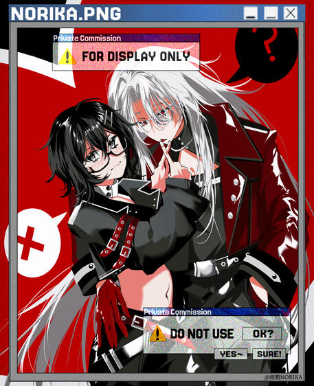 Couple Half-body 双人半身稿件